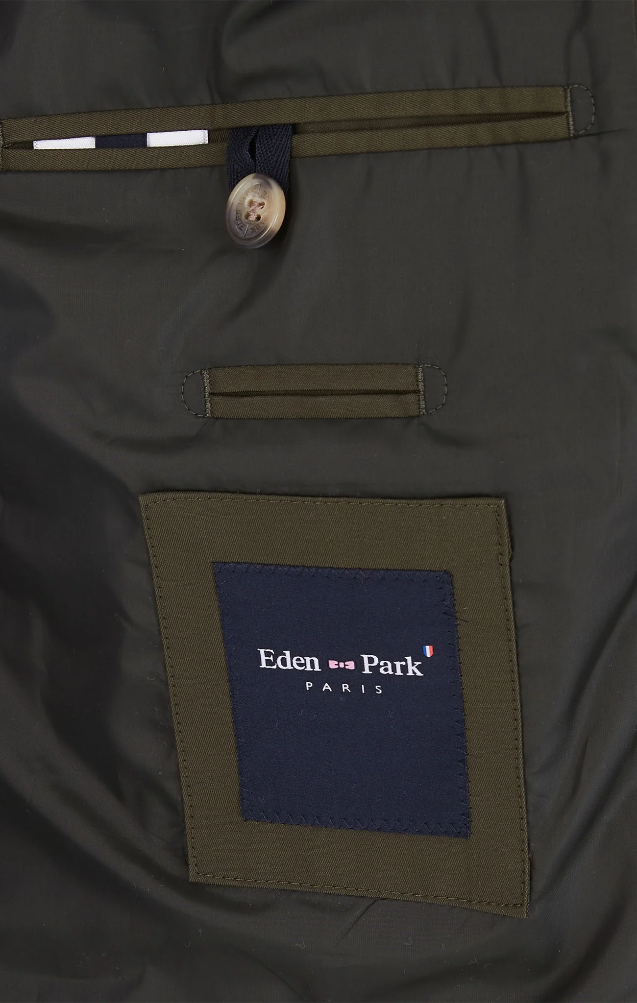 Imperméable uni kaki - Image 8