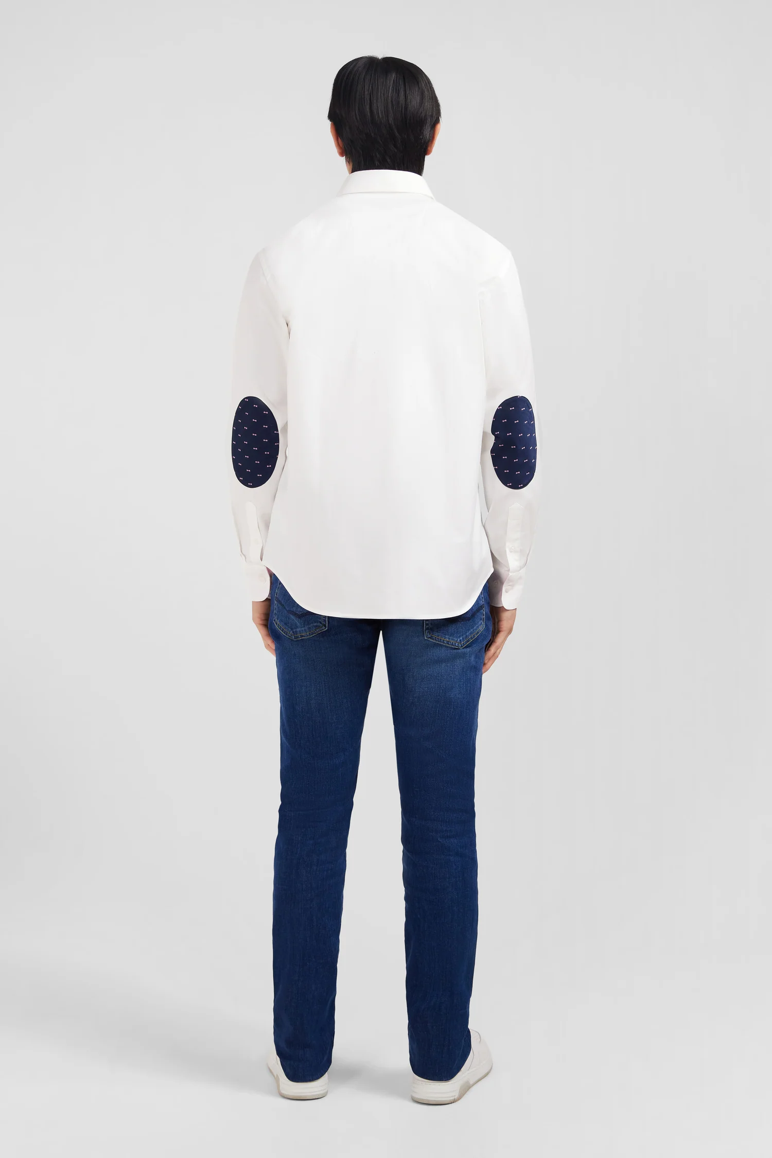 Chemise blanche en twill de coton - Image 6