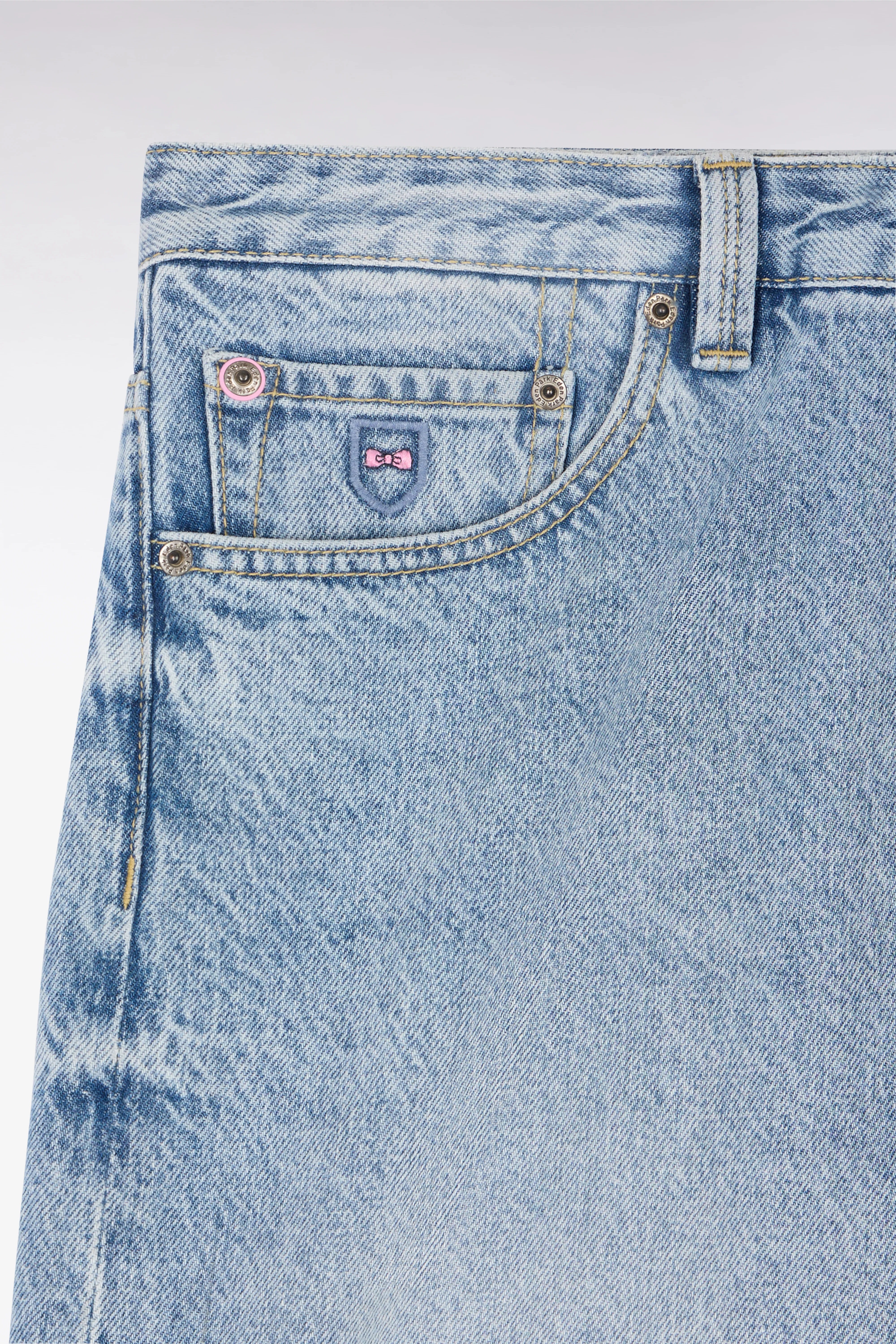 Bermuda Super Reg en denim stone bleach foncé - Image 6