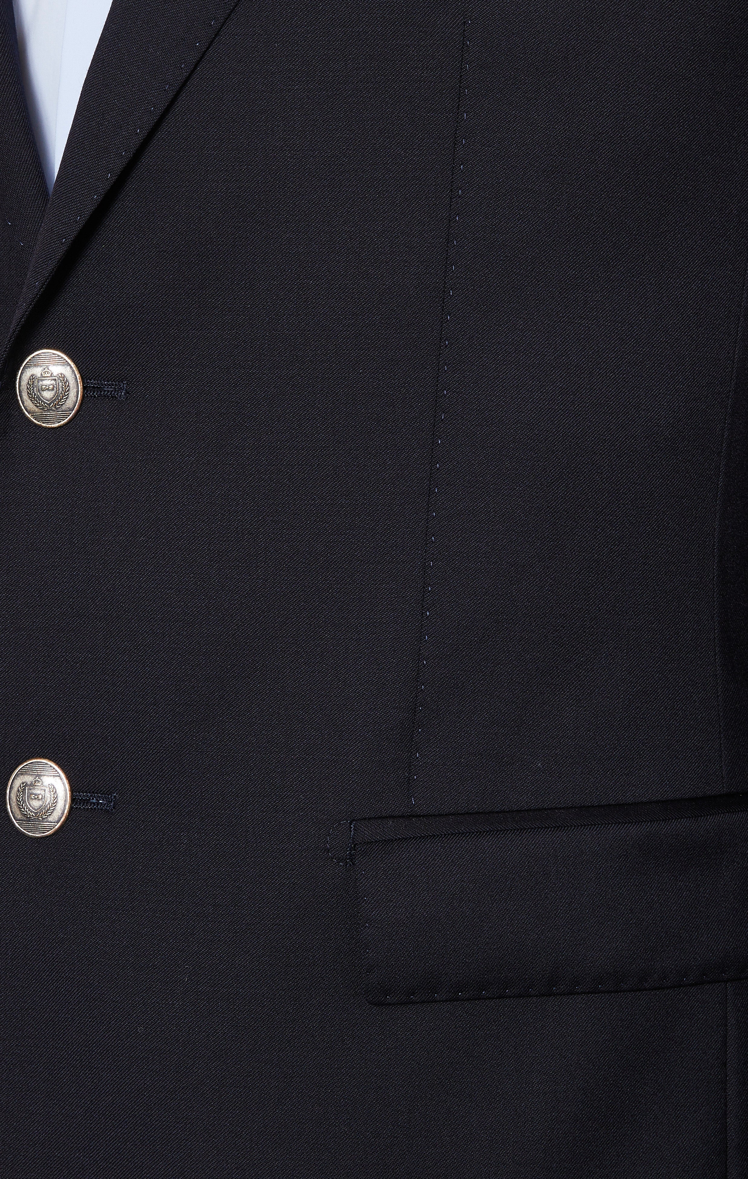 Blazer bleu marine slim fit 100 % laine - Image 7