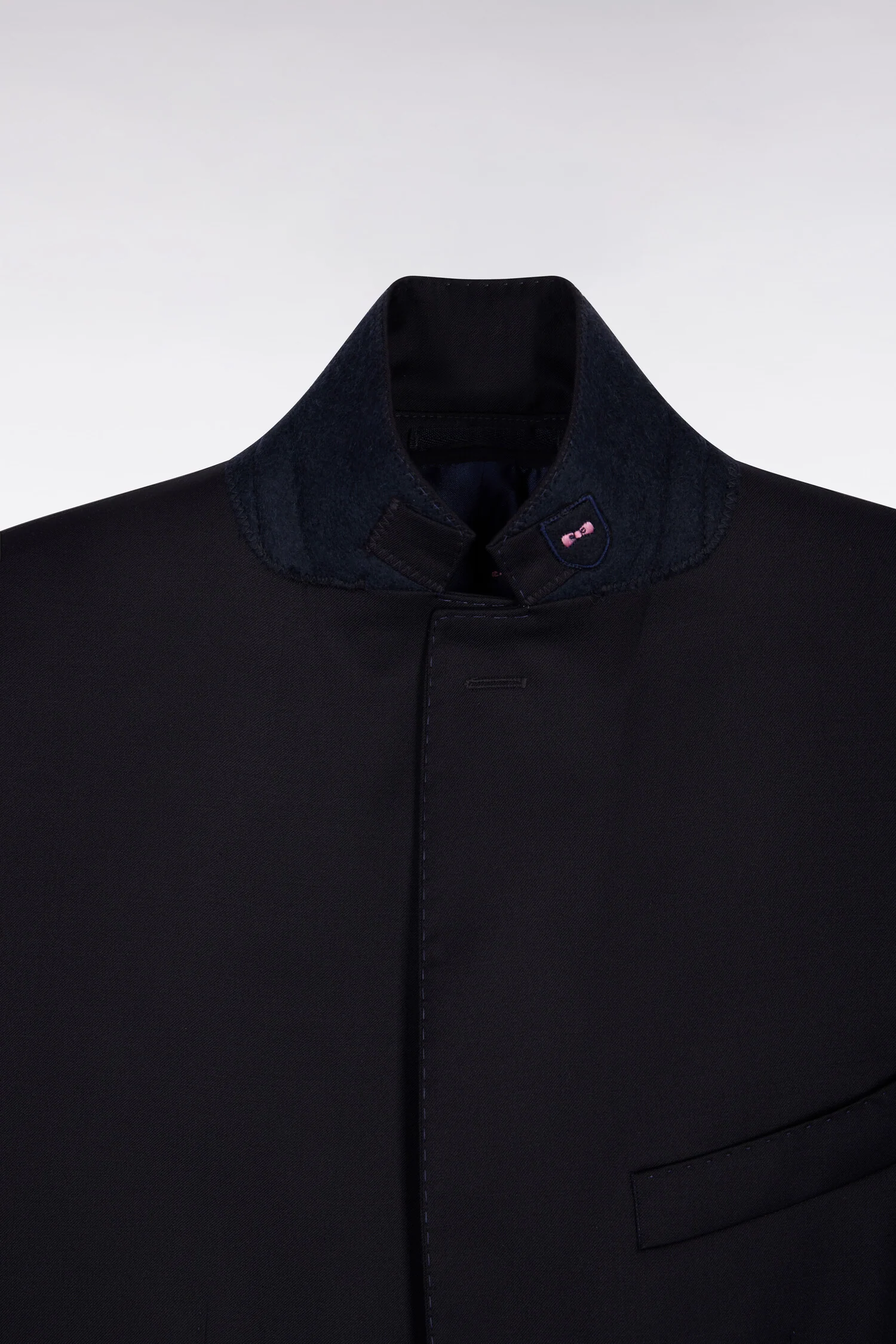 Blazer bleu marine slim fit 100 % laine - Image 9