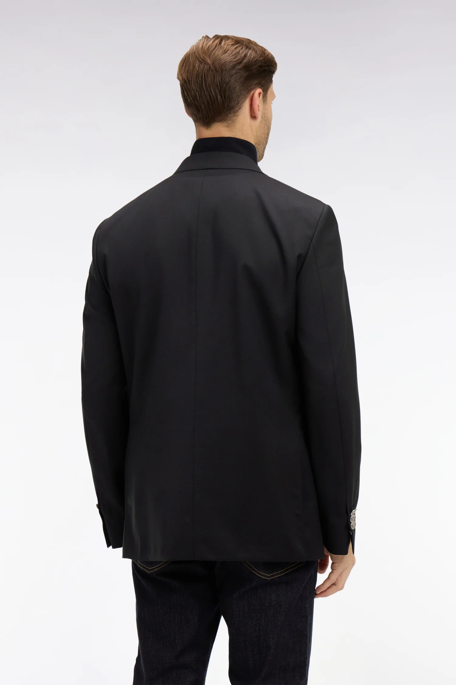 Blazer noir 100 % laine - Image 5