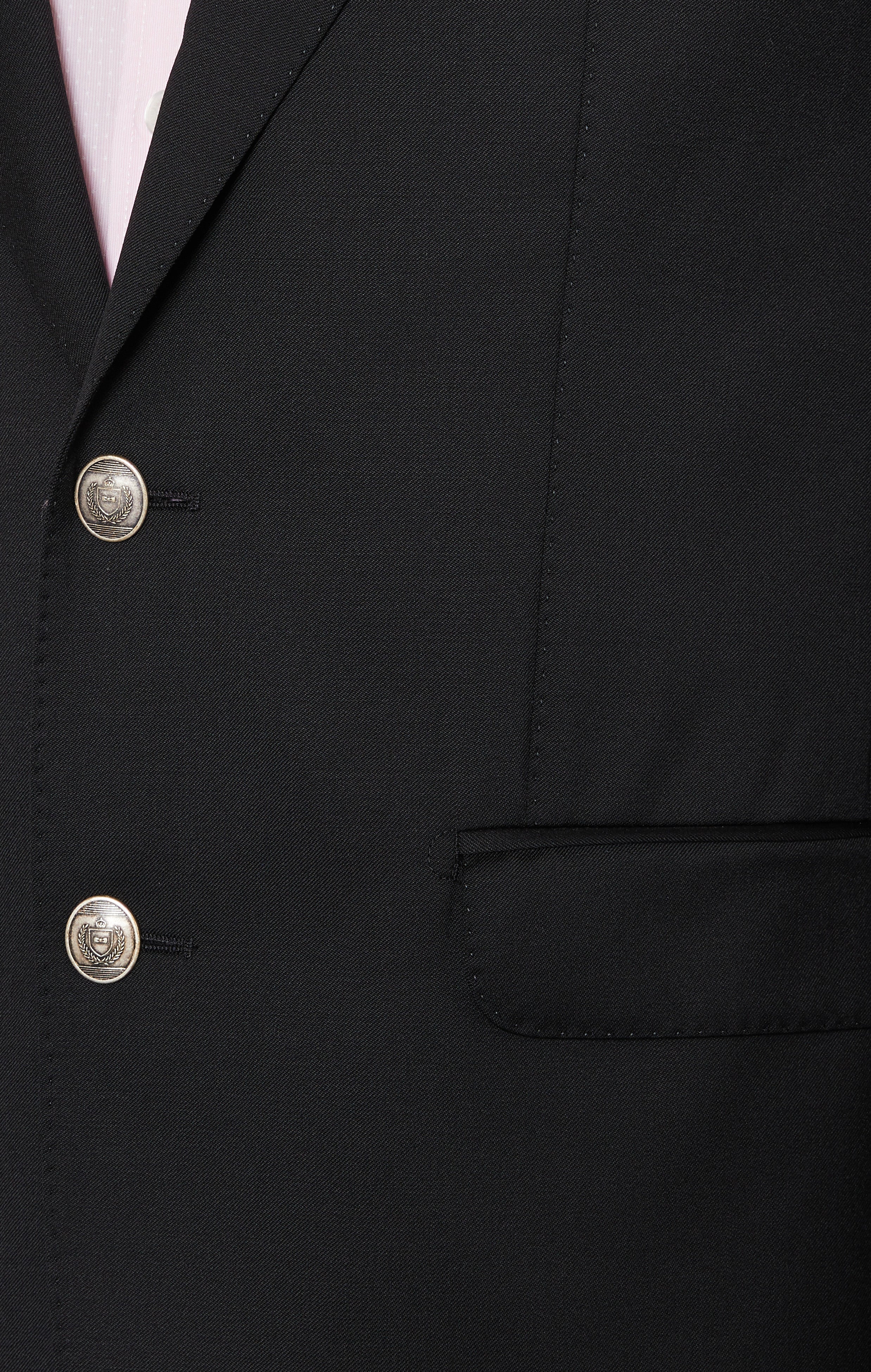 Blazer noir 100 % laine - Image 7