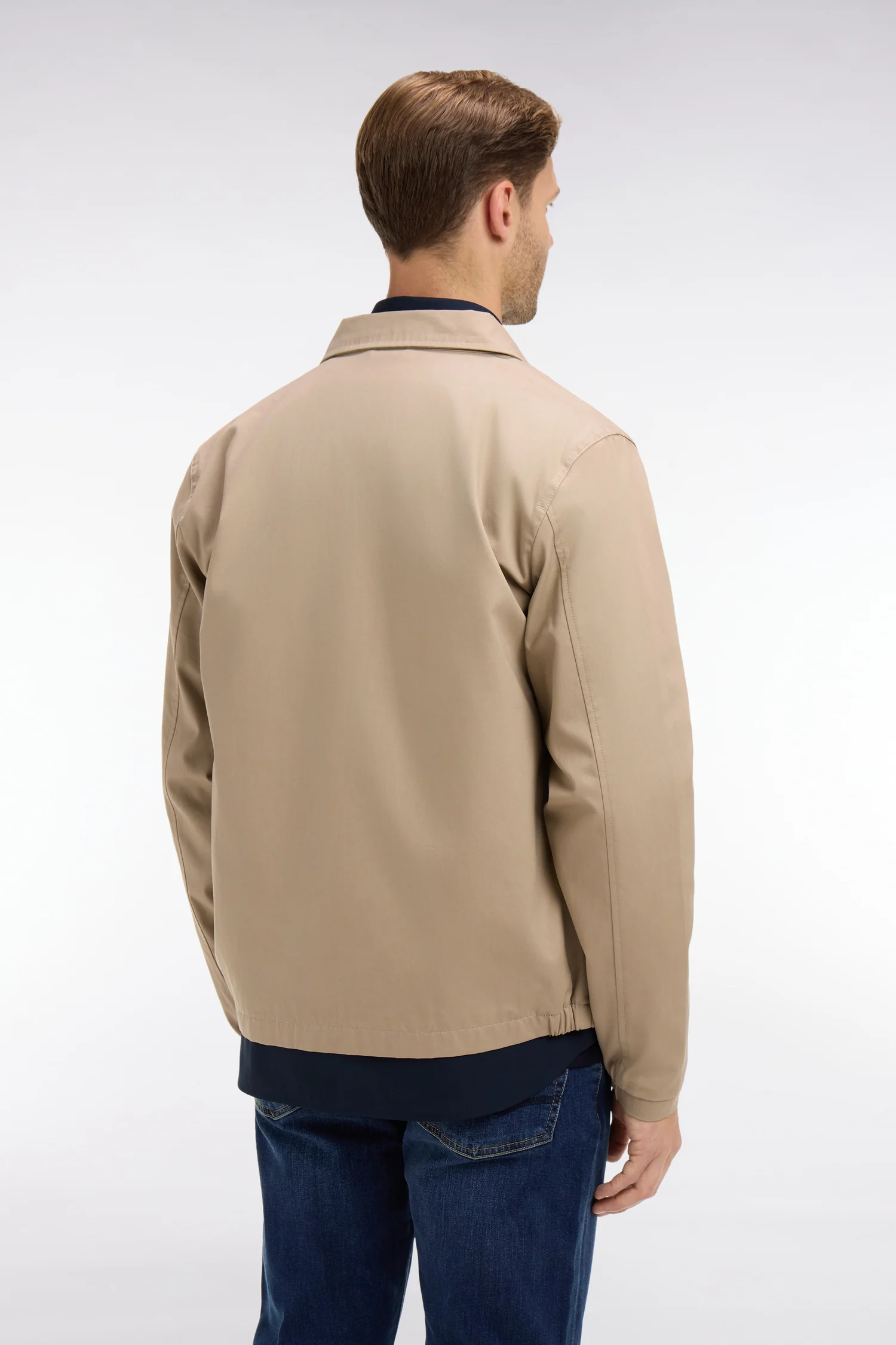 Blouson beige rembourré - Image 4