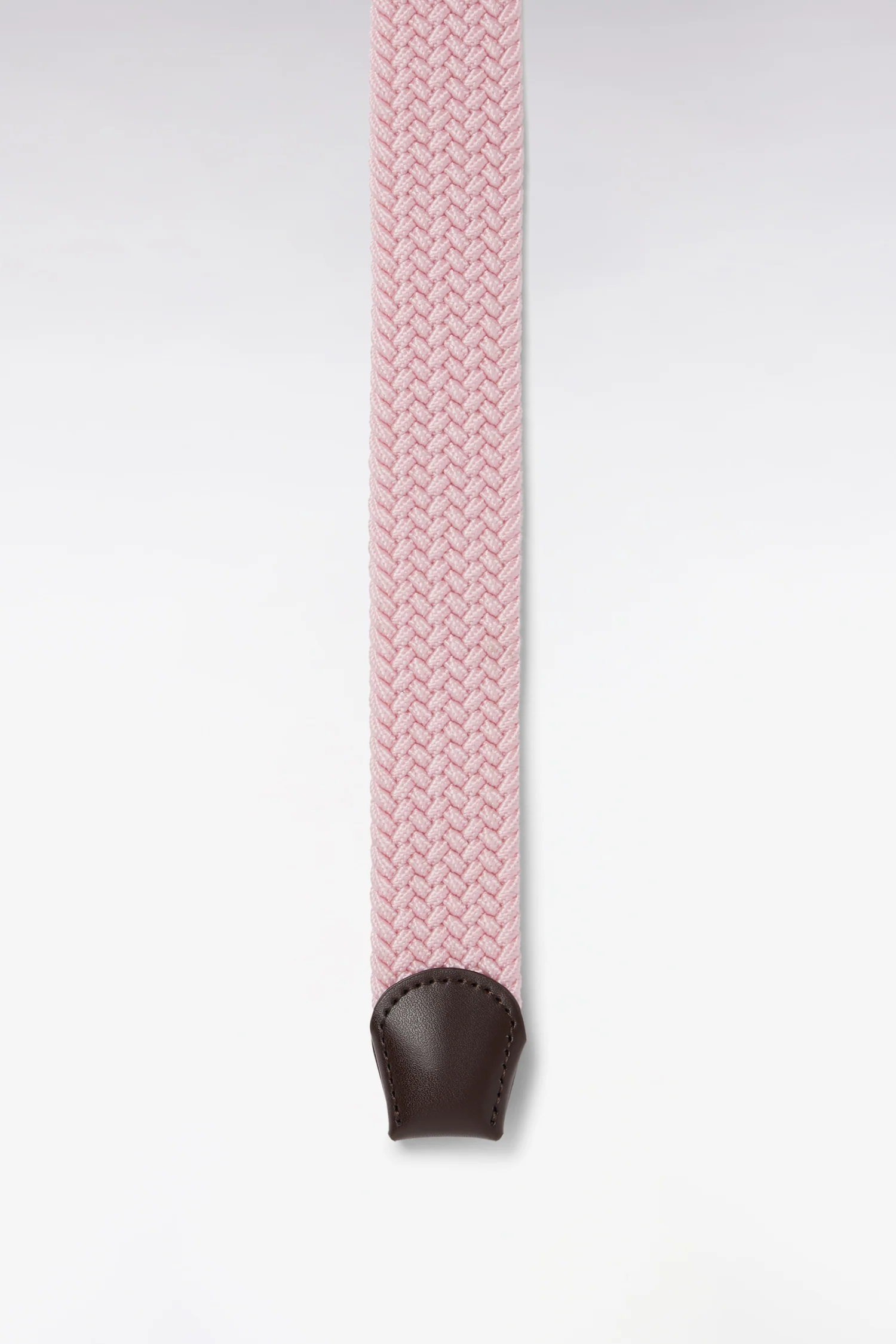 Ceinture textile élastiquée rose - Image 3