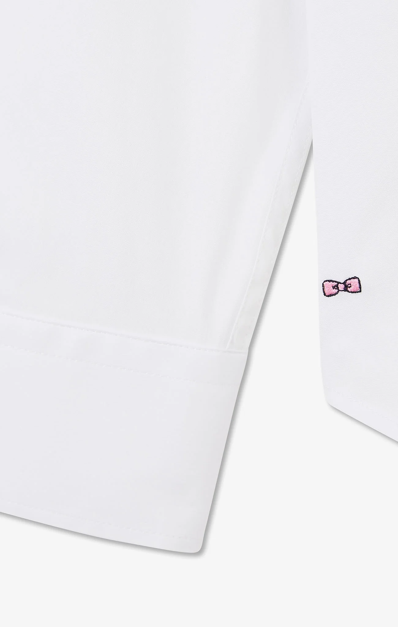 Chemise blanche slim en popeline stretch - Image 8
