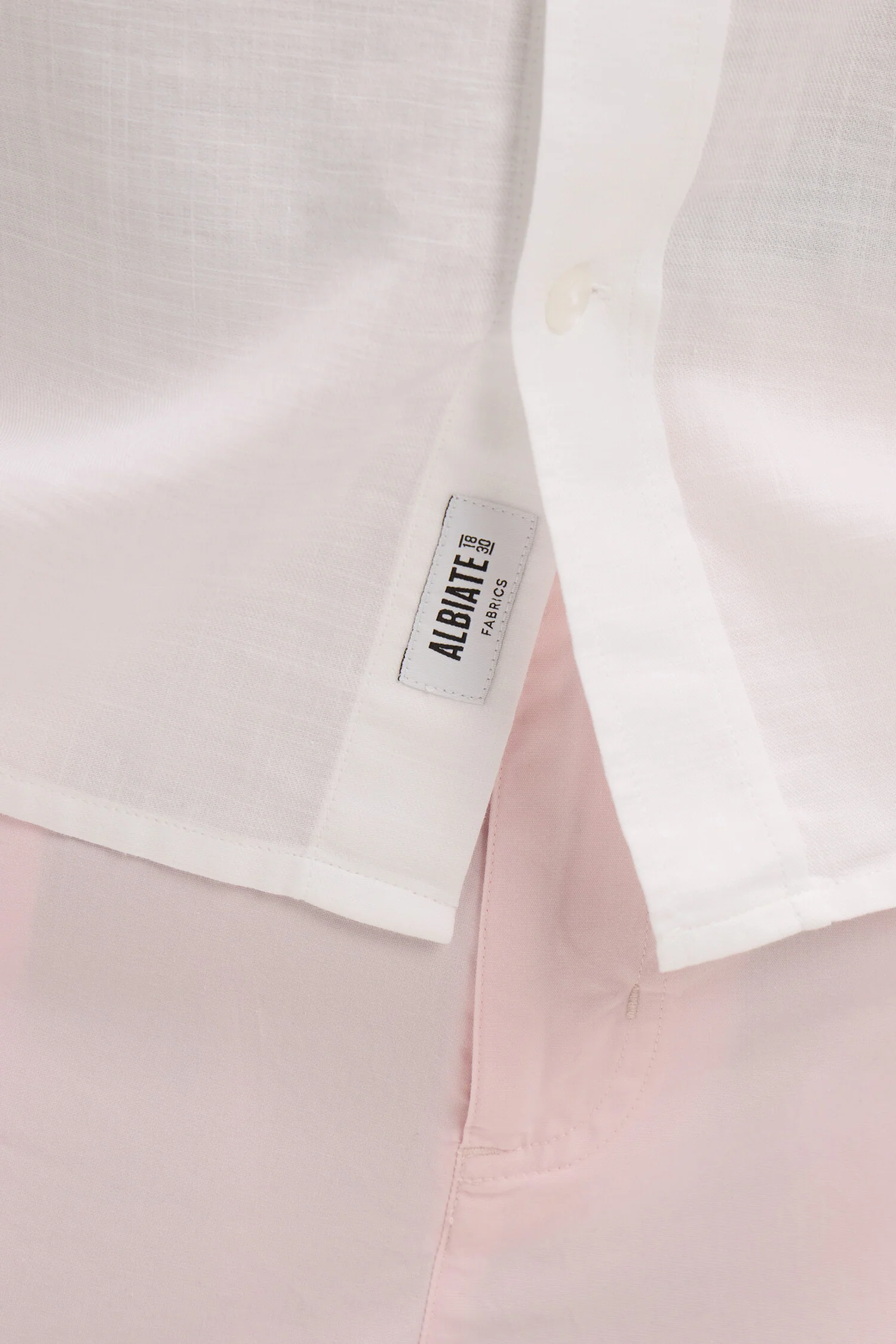 Chemise en coton blanche coupe regular - Image 4