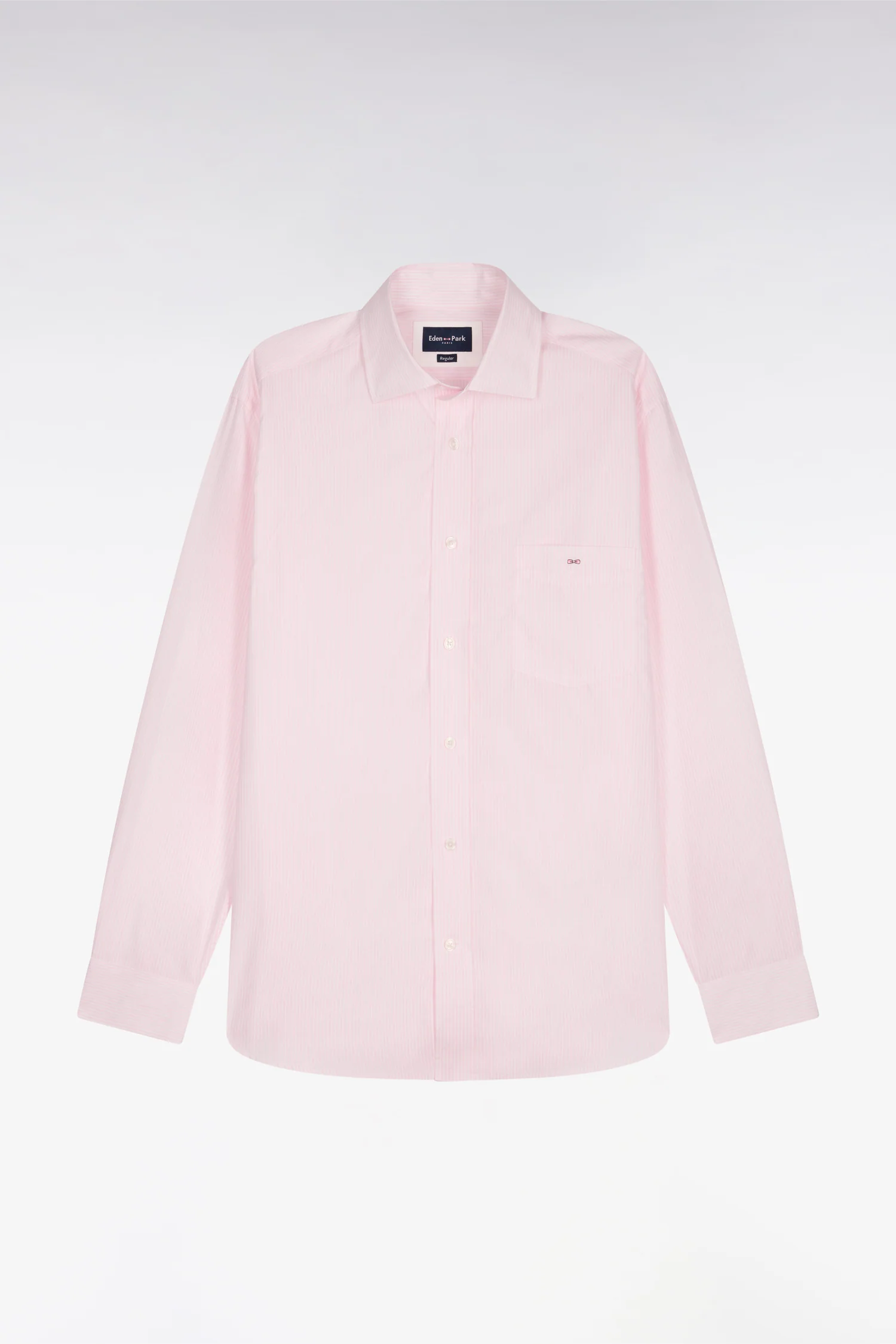 Chemise en coton rose - Image 2