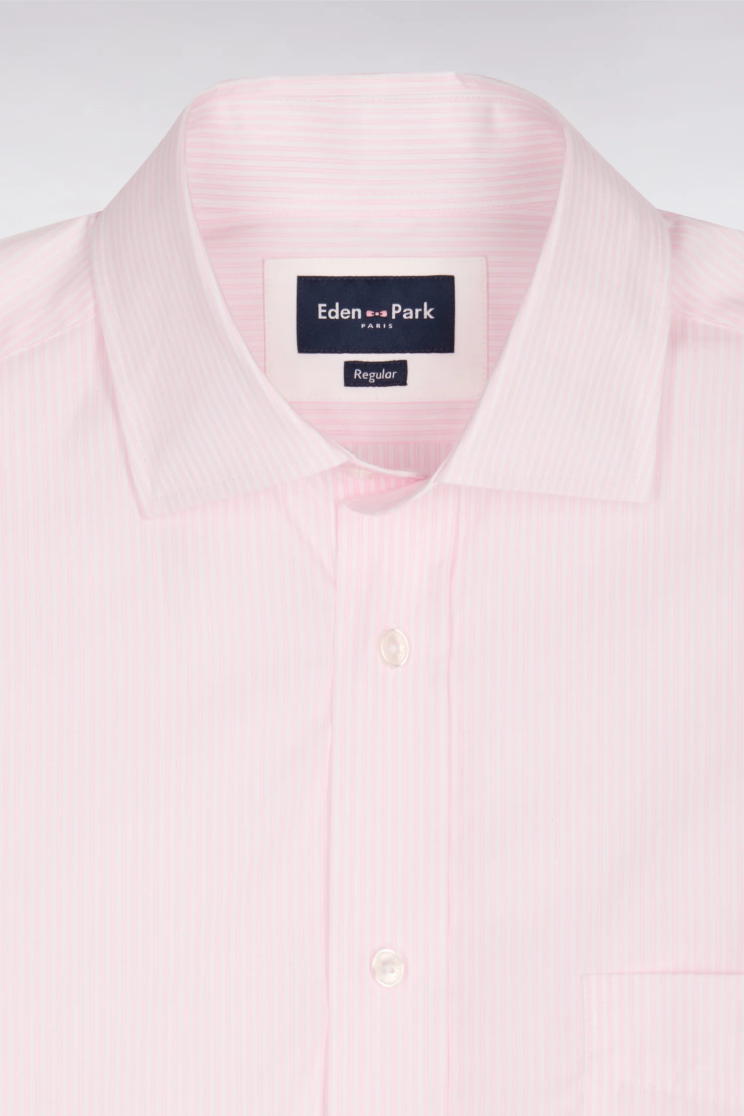 Chemise en coton rose - Image 6