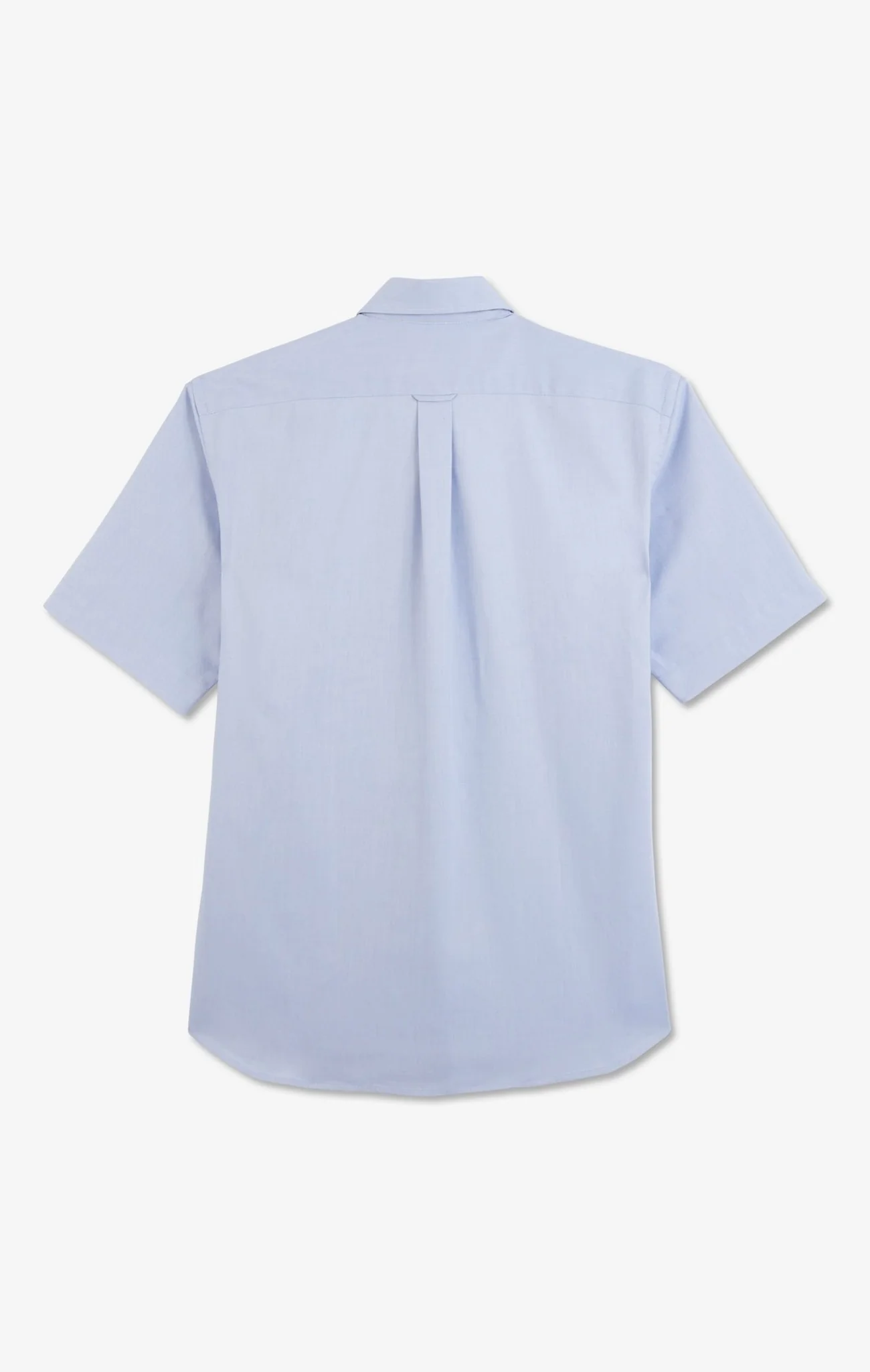 Chemisette bleu unie en coton - Image 4