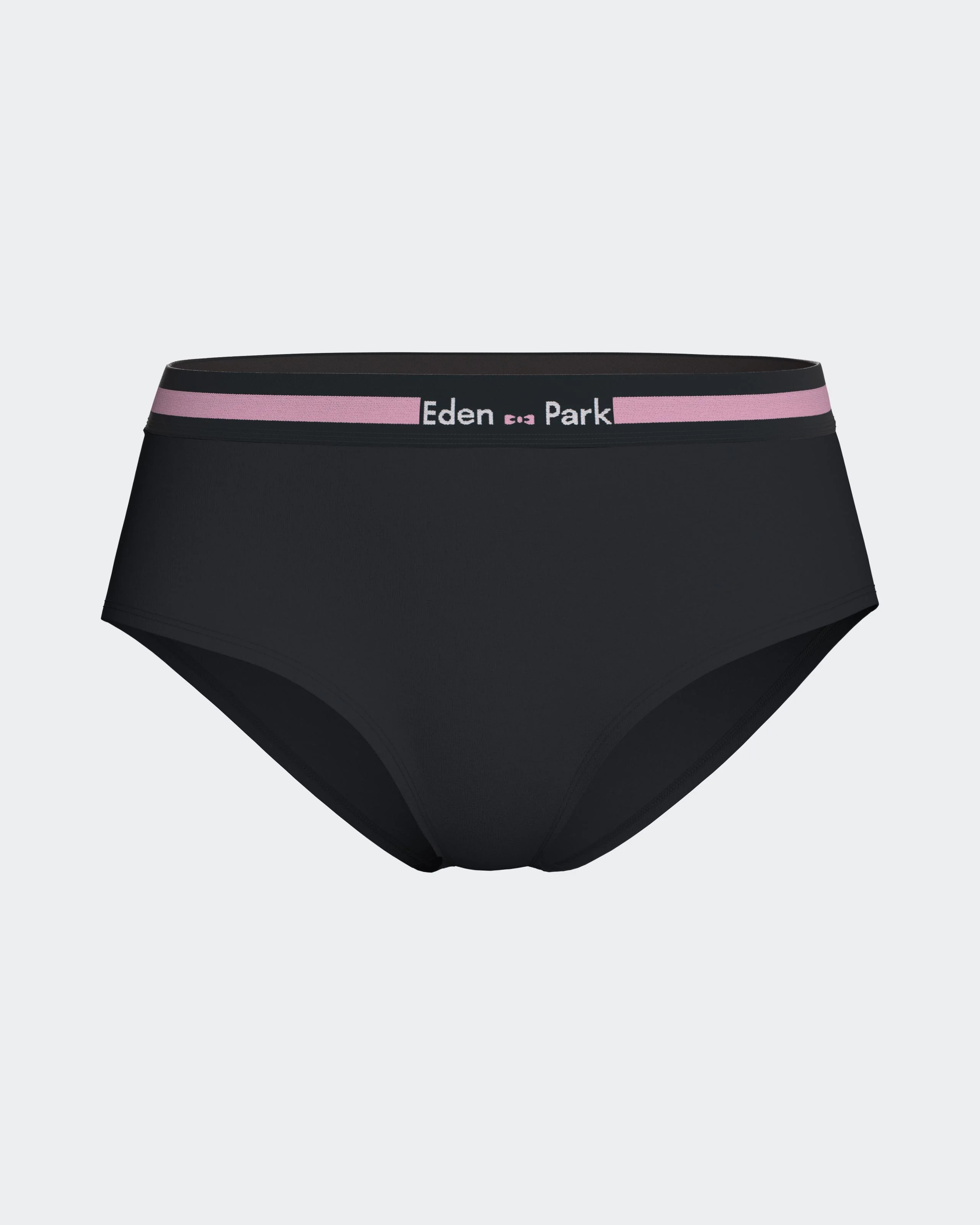 Culotte shorty en coton stretch marine