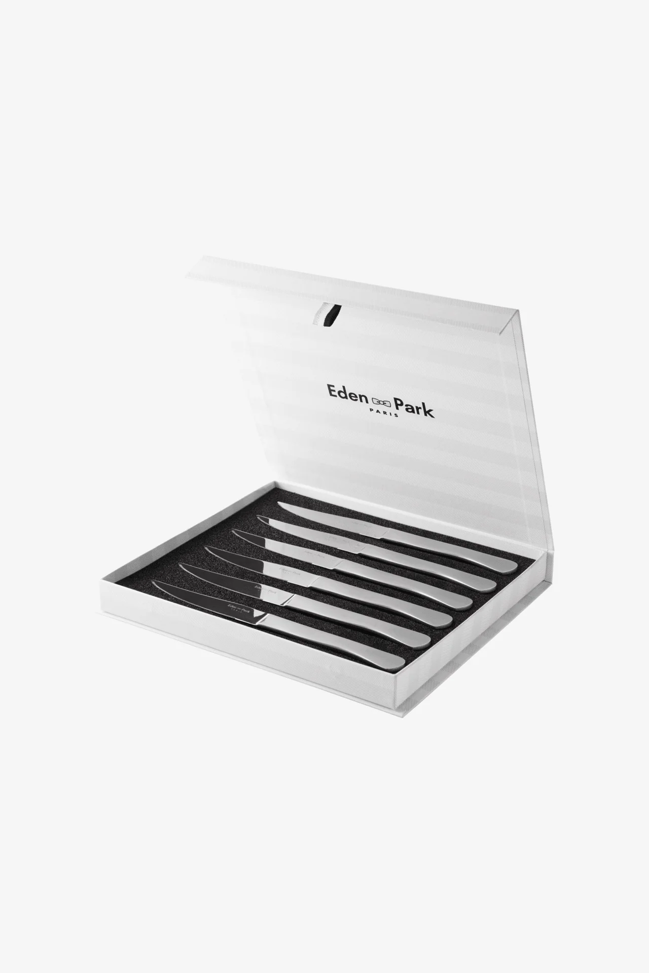 Lot de 6 couteaux de table en inox - Image 3