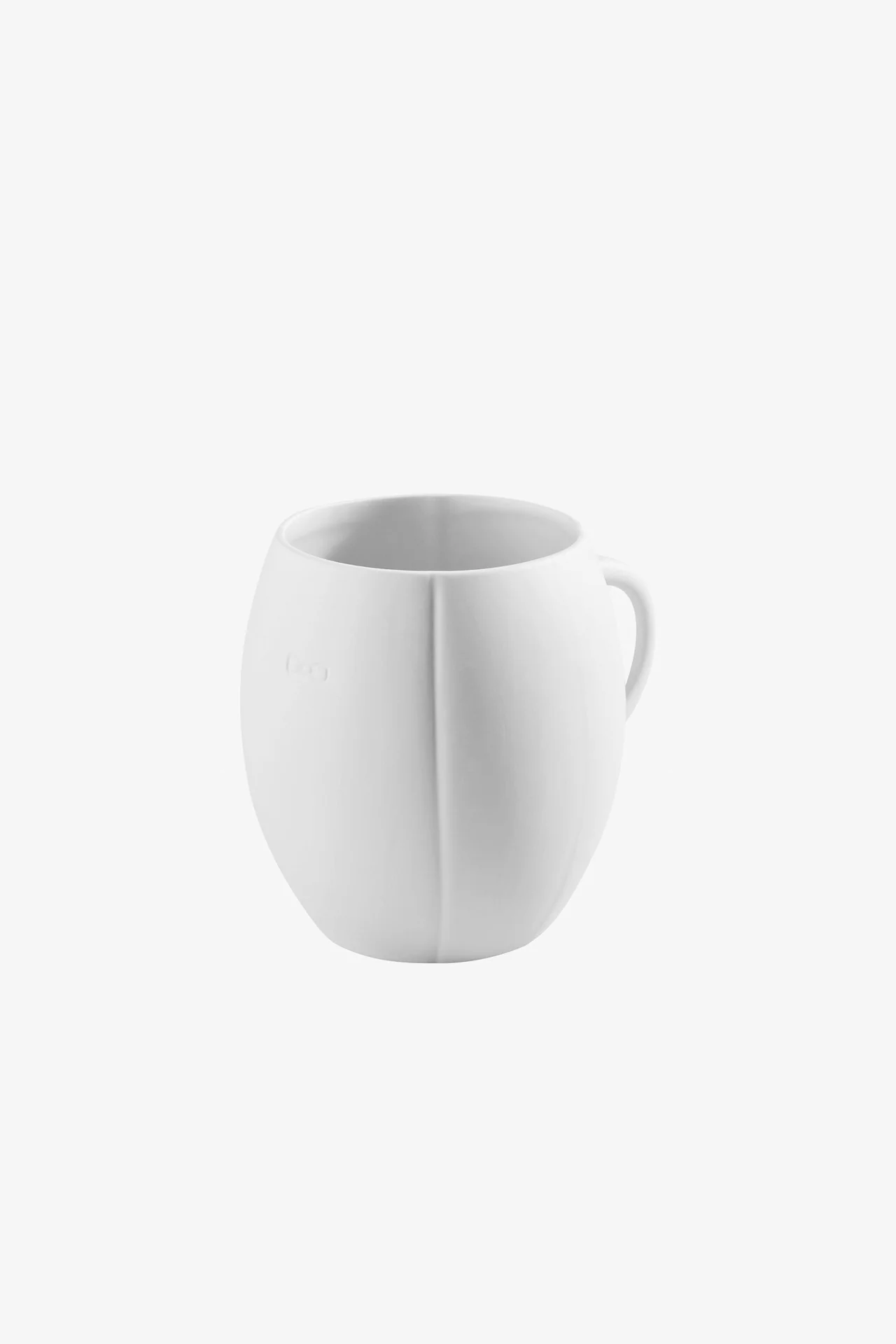 Mug blanc en porcelaine de Limoges - grand modèle - Image 3