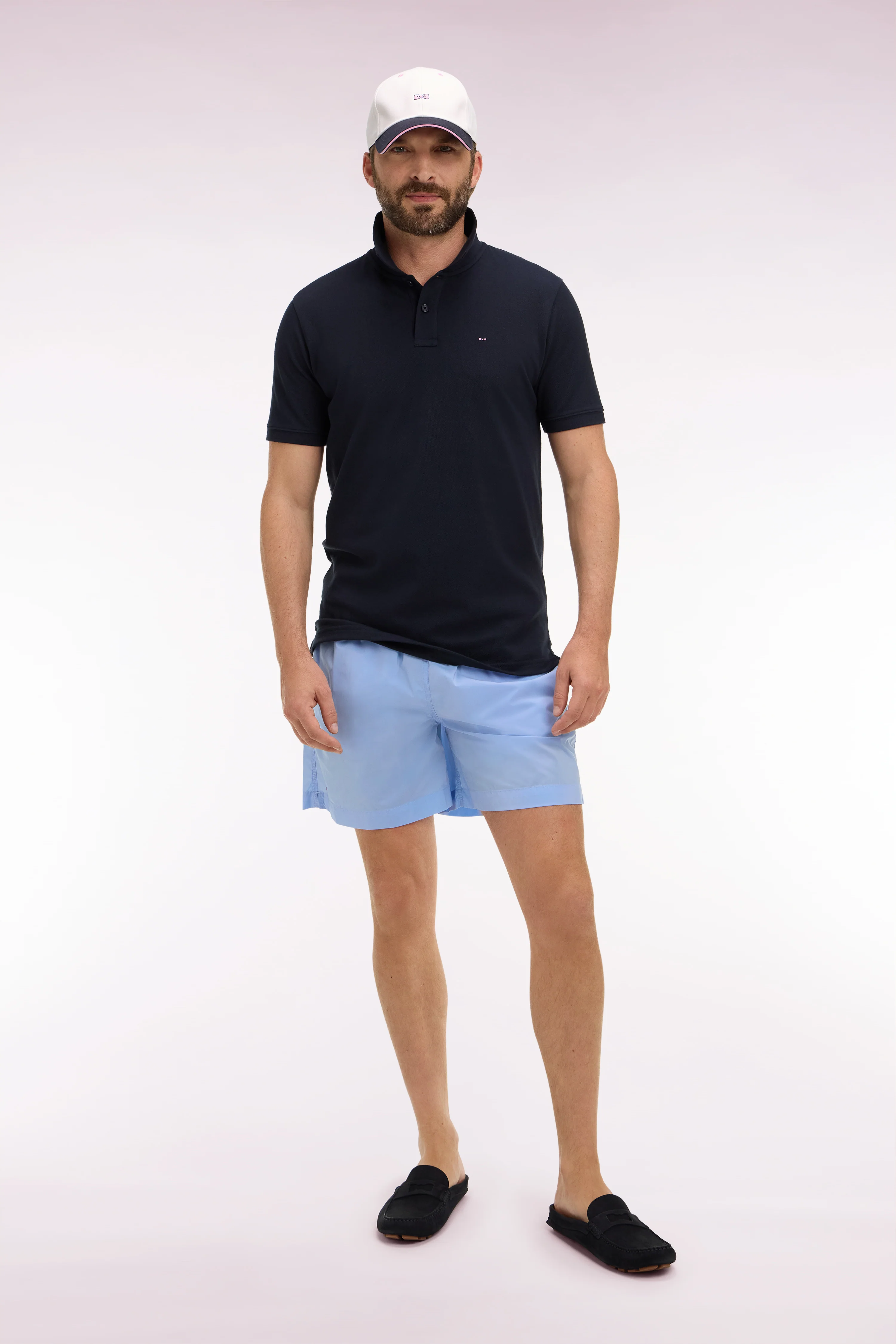 Maillot de bain uni bleu ciel - Image 3