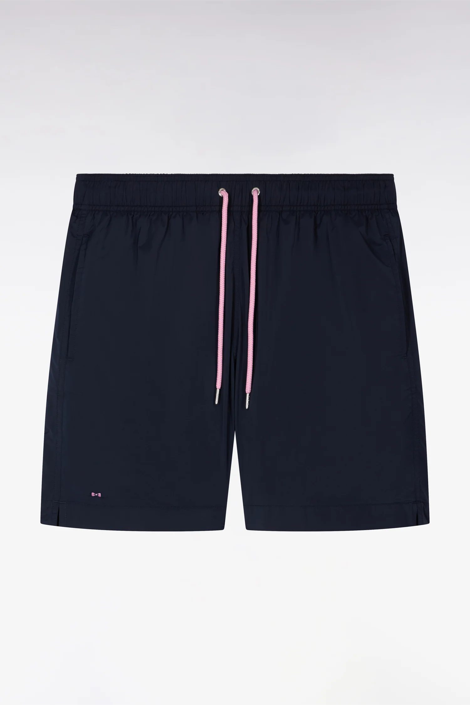 Maillot de bain uni marine - Image 2