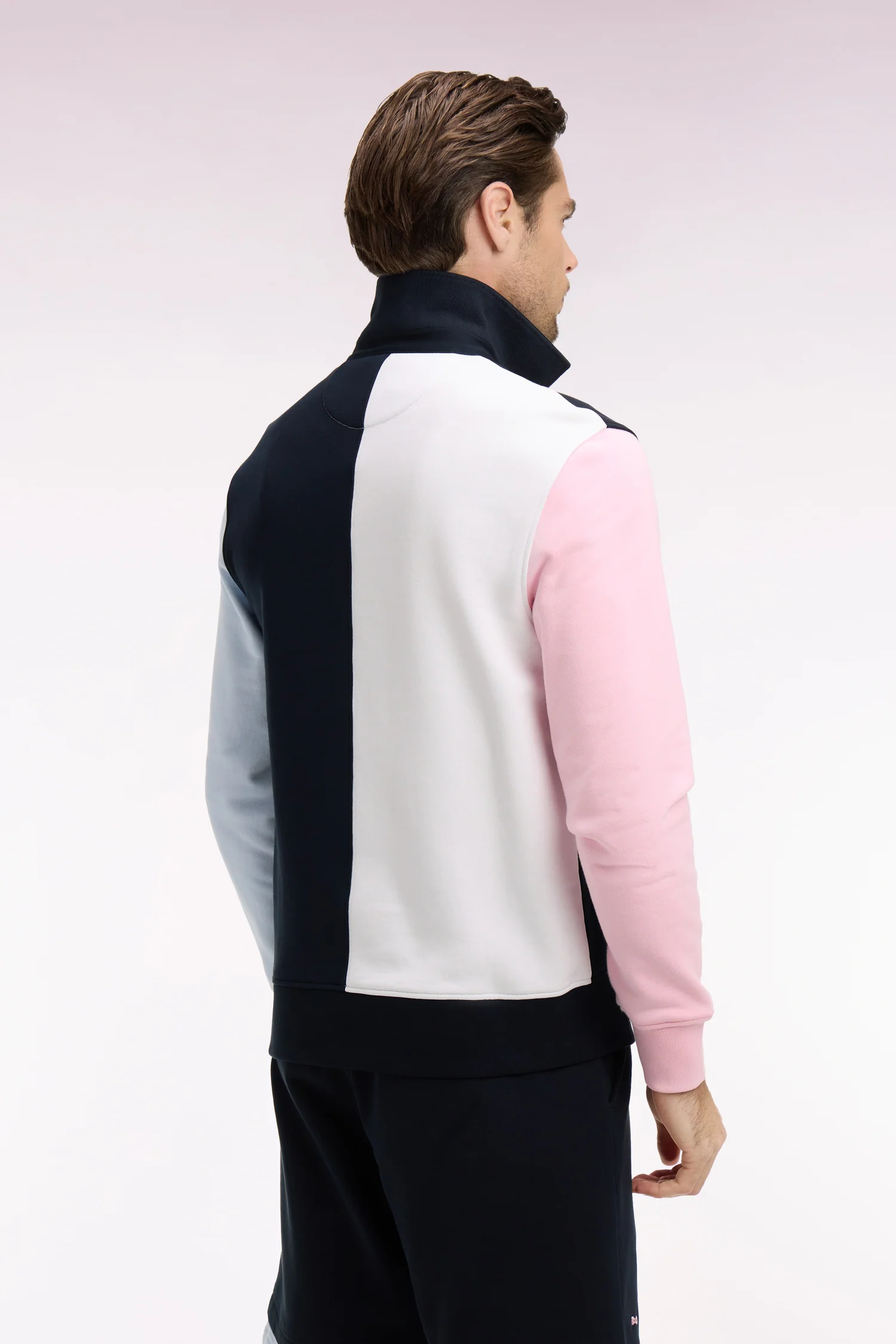 Maillot en molleton coton colorblock - Image 5