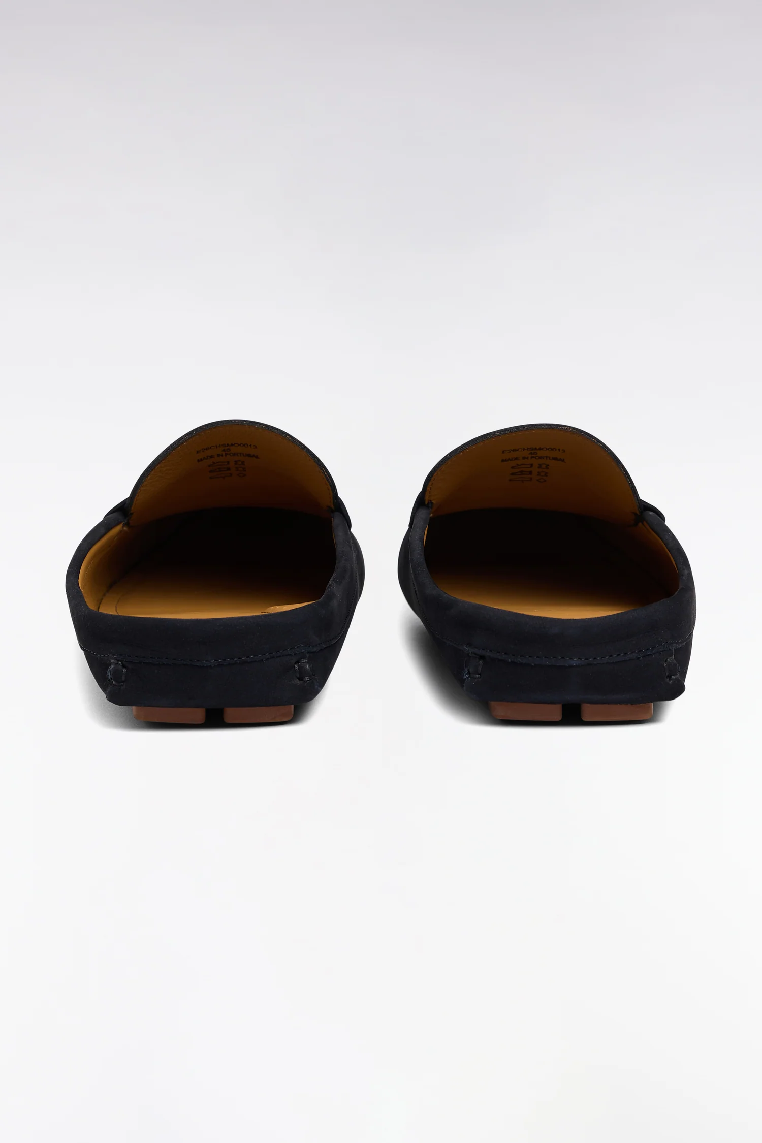 Mocassins penny loafer en cuir marine - Image 2