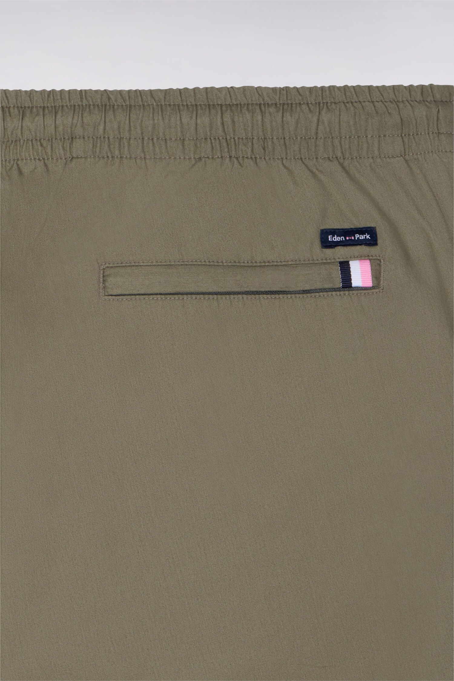 Pantalon en toile de coton kaki - Image 6