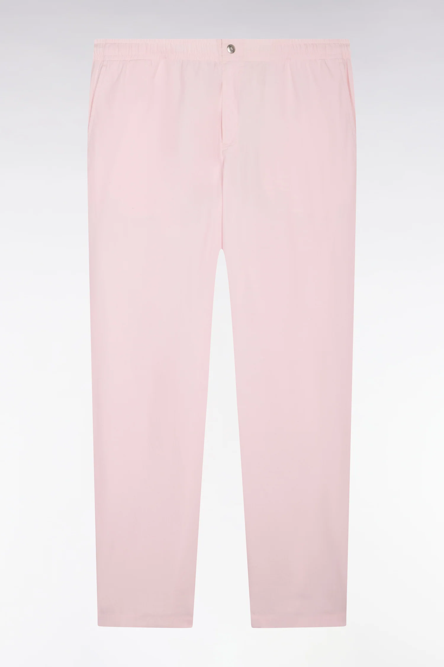 Pantalon en toile de coton rose - Image 2