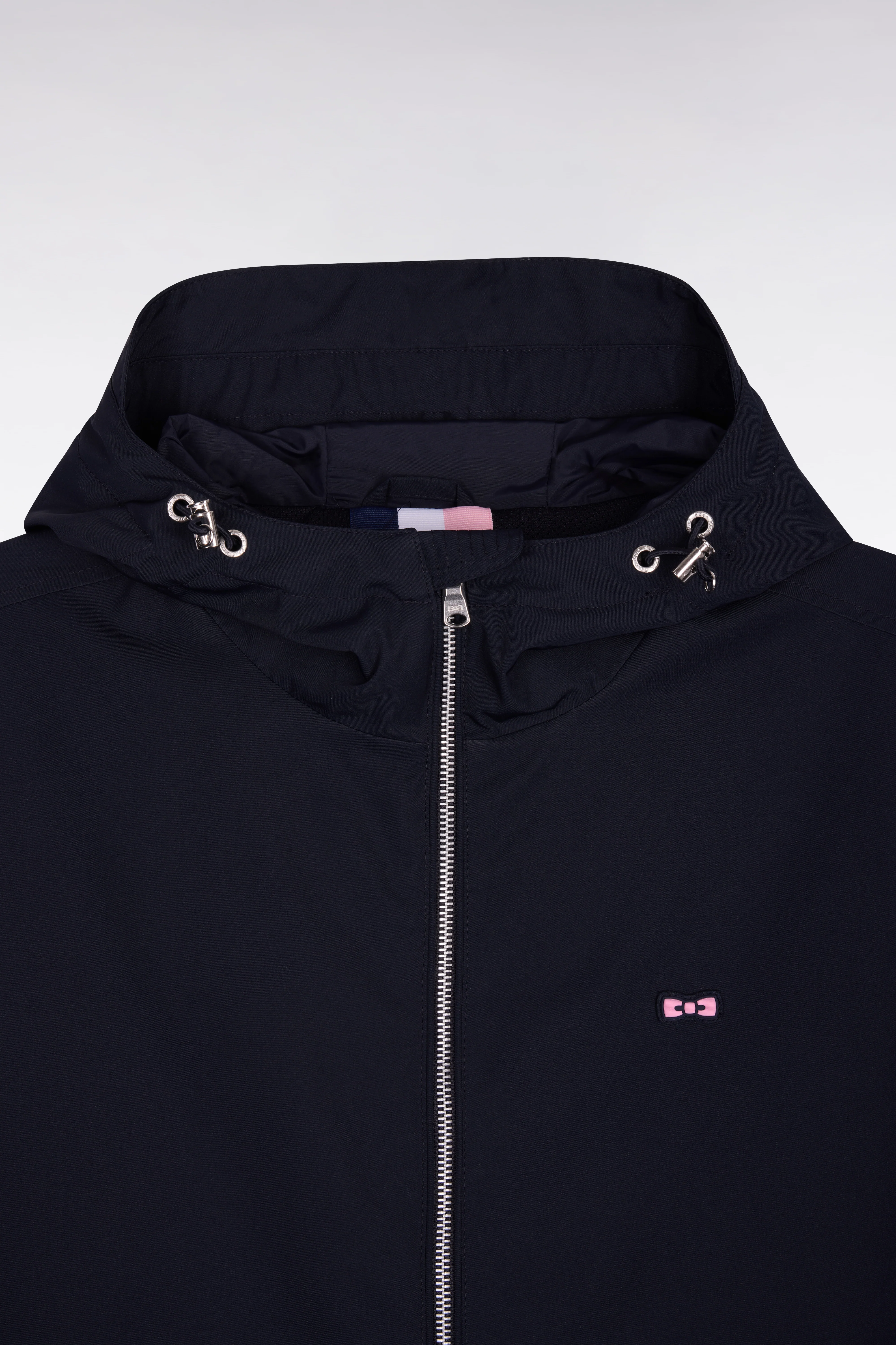 Parka Ă capuche en nylon marine - Image 6