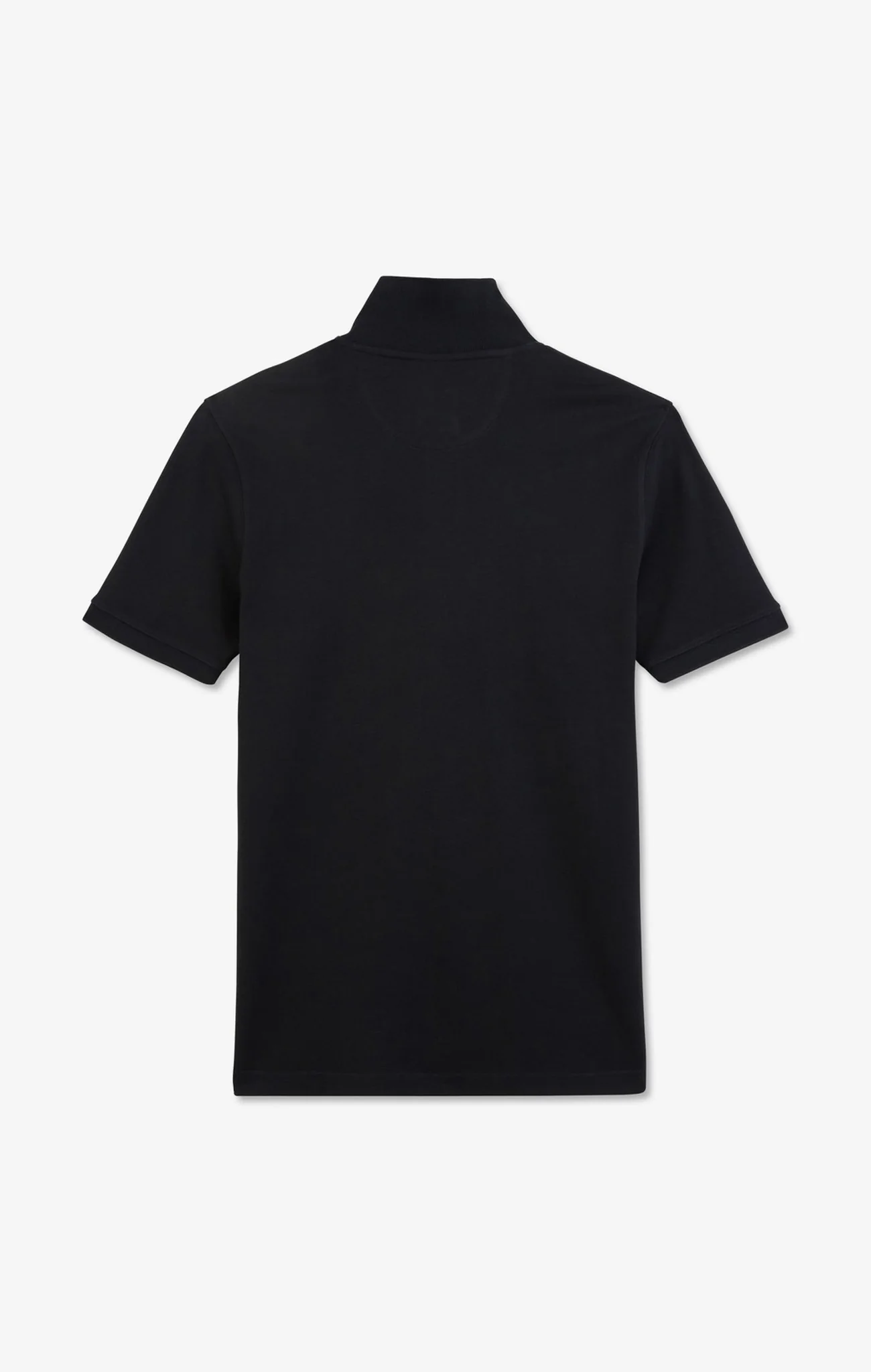 Polo bleu marine en coton pima stretch - Image 4