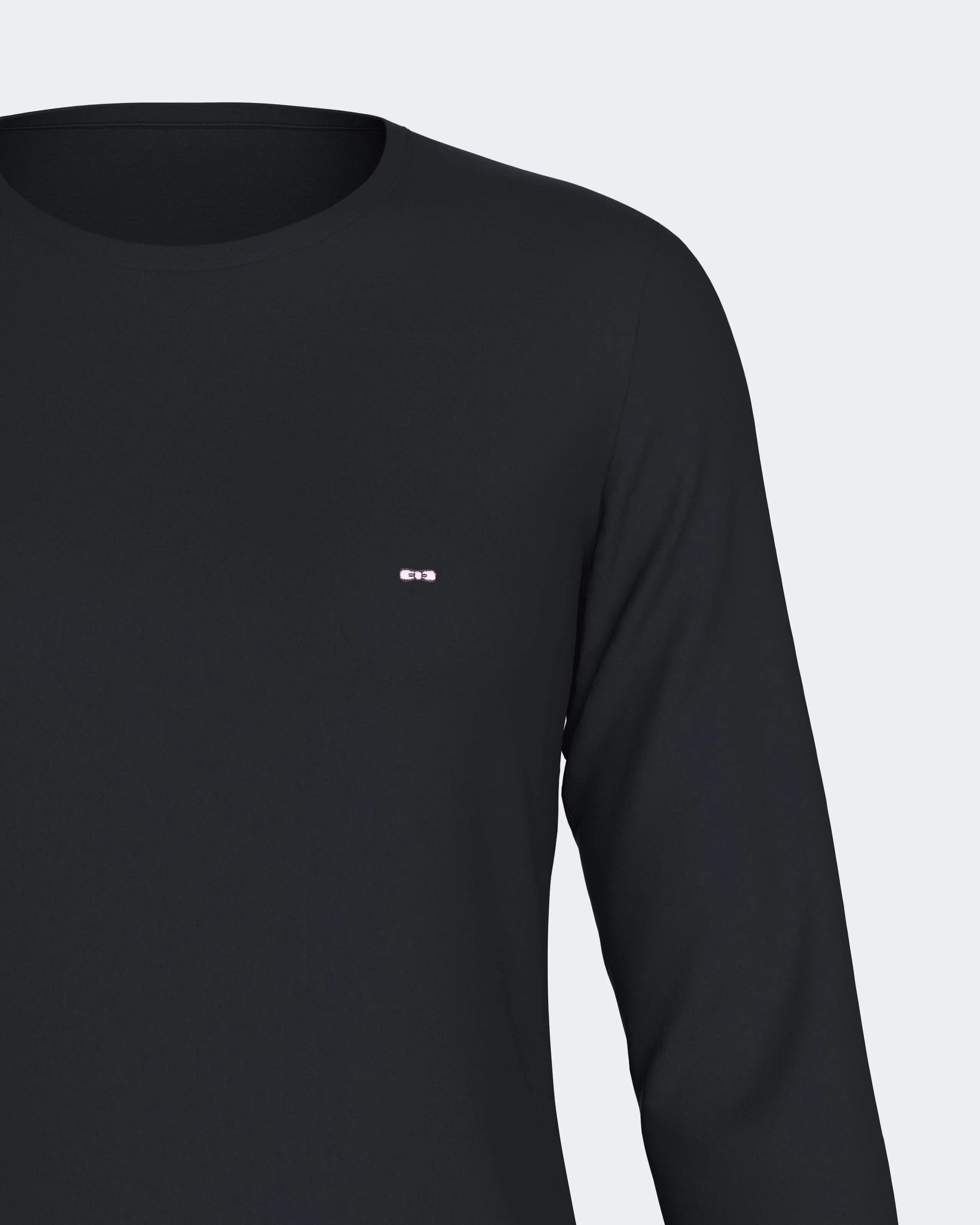 Pyjama en modal stretch marine - Image 4