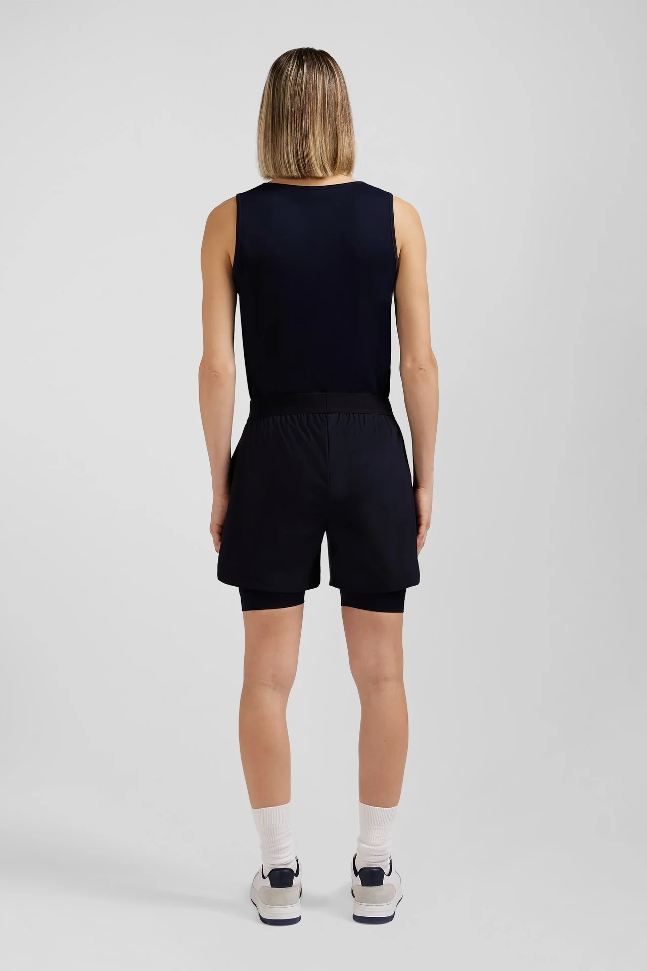Short de sport bleu marine - Image 4