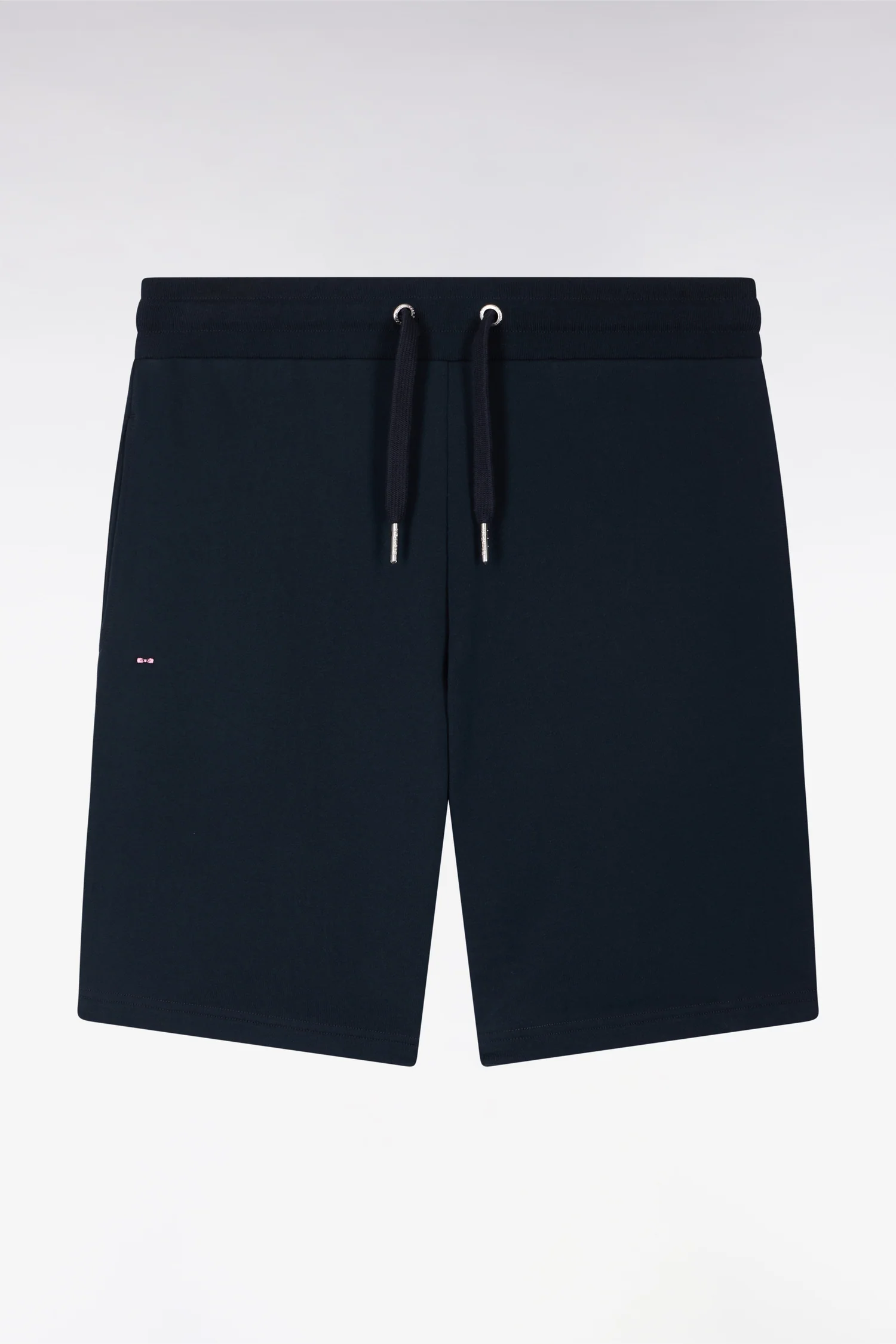 Short en molleton coton marine - Image 2