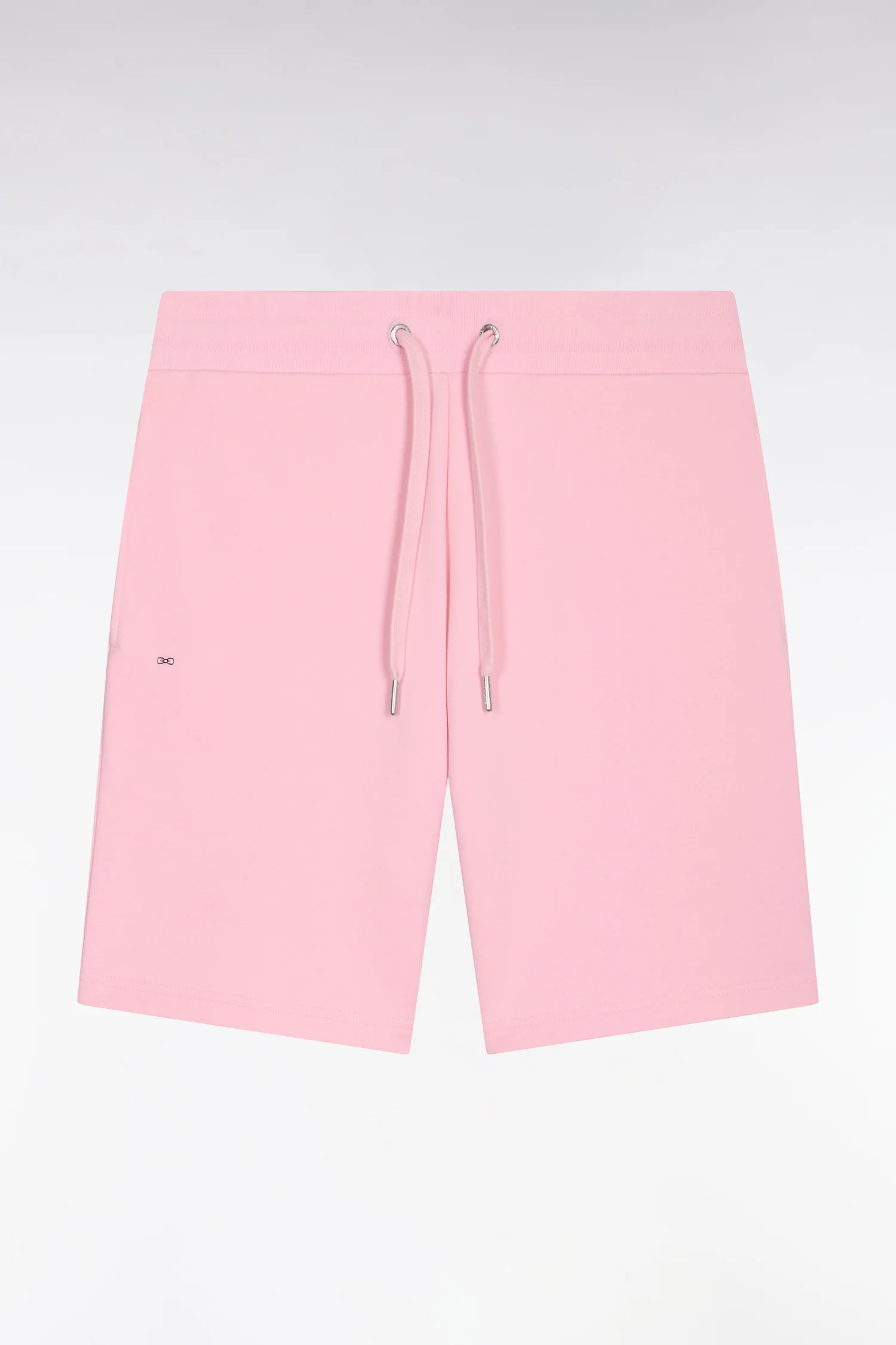 Short en molleton coton rose - Image 2