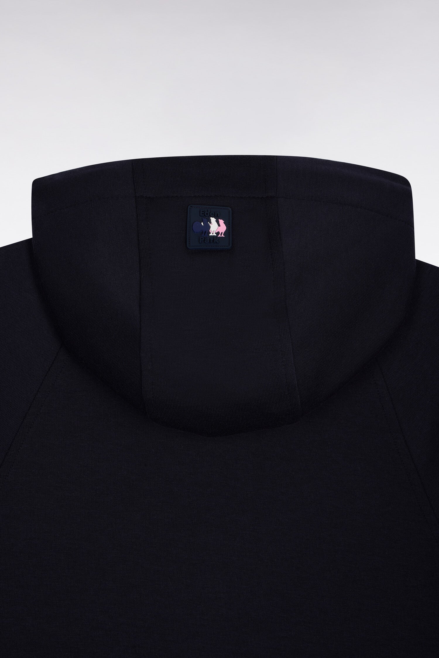 Sweatshirt zippé XV de France à capuche en molleton à parmenture matelassée marine coupe regular - Image 6