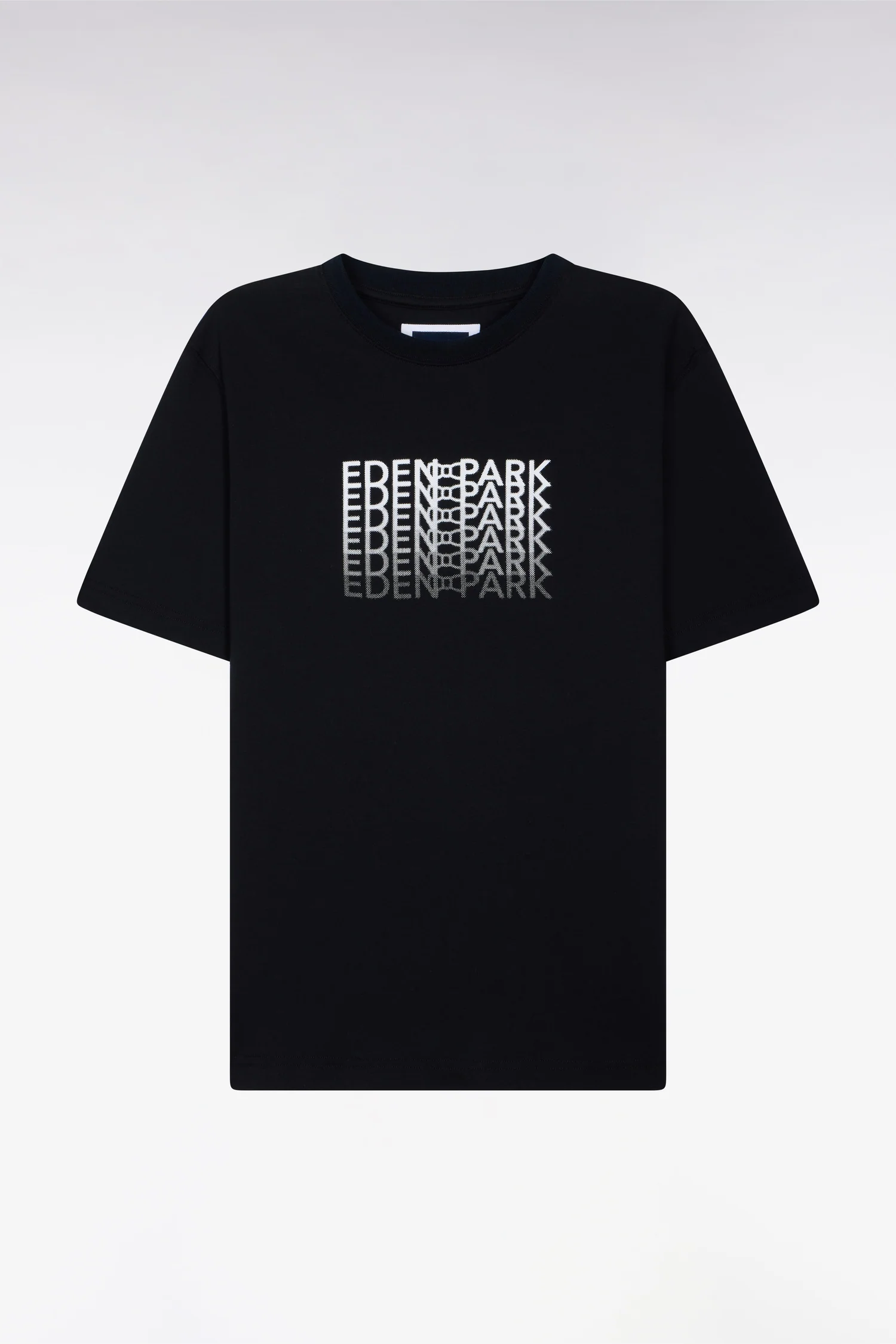 T-shirt à manches courtes sérigraphié écru coupe regular - Image 2