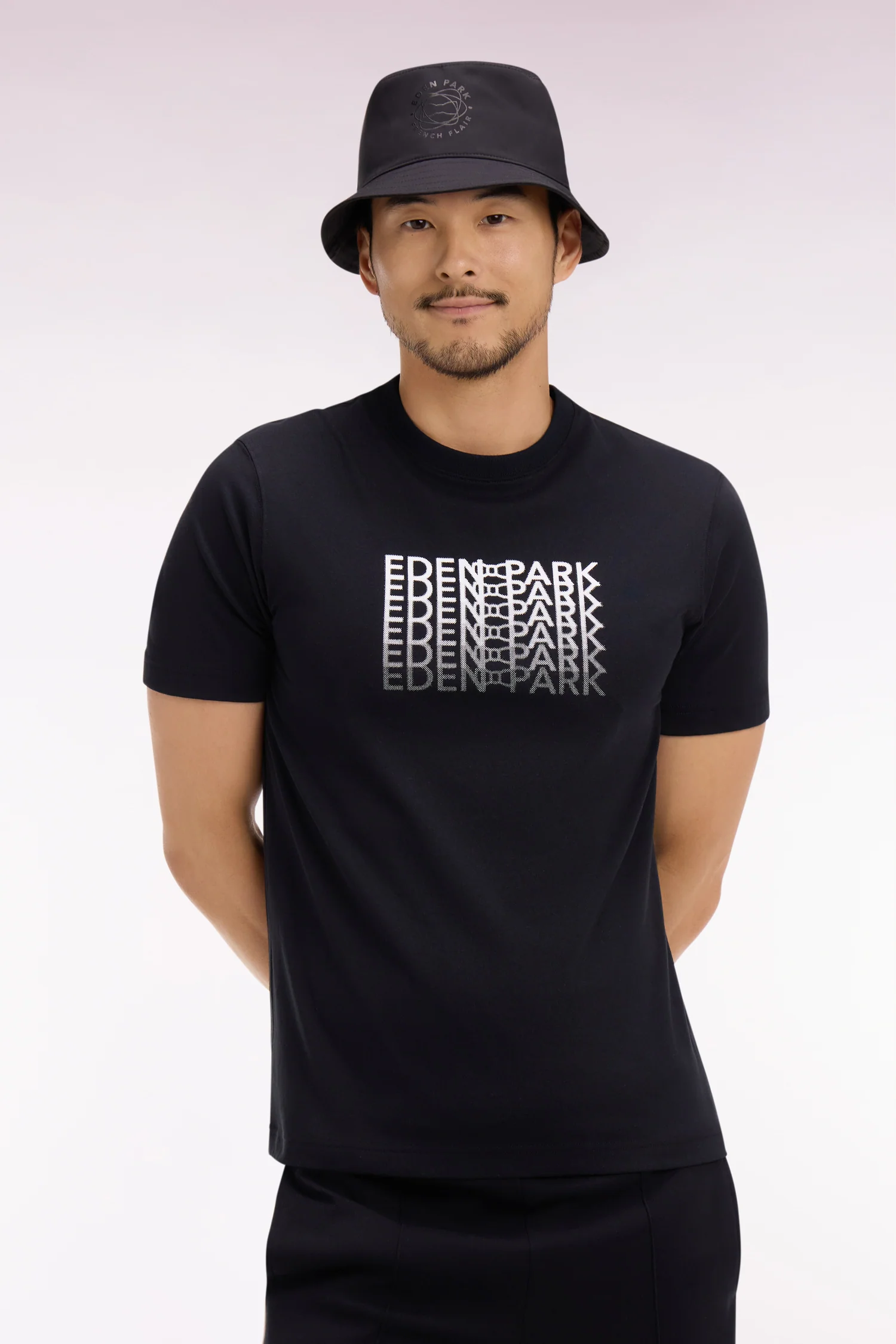 T-shirt à manches courtes sérigraphié écru coupe regular - Image 3