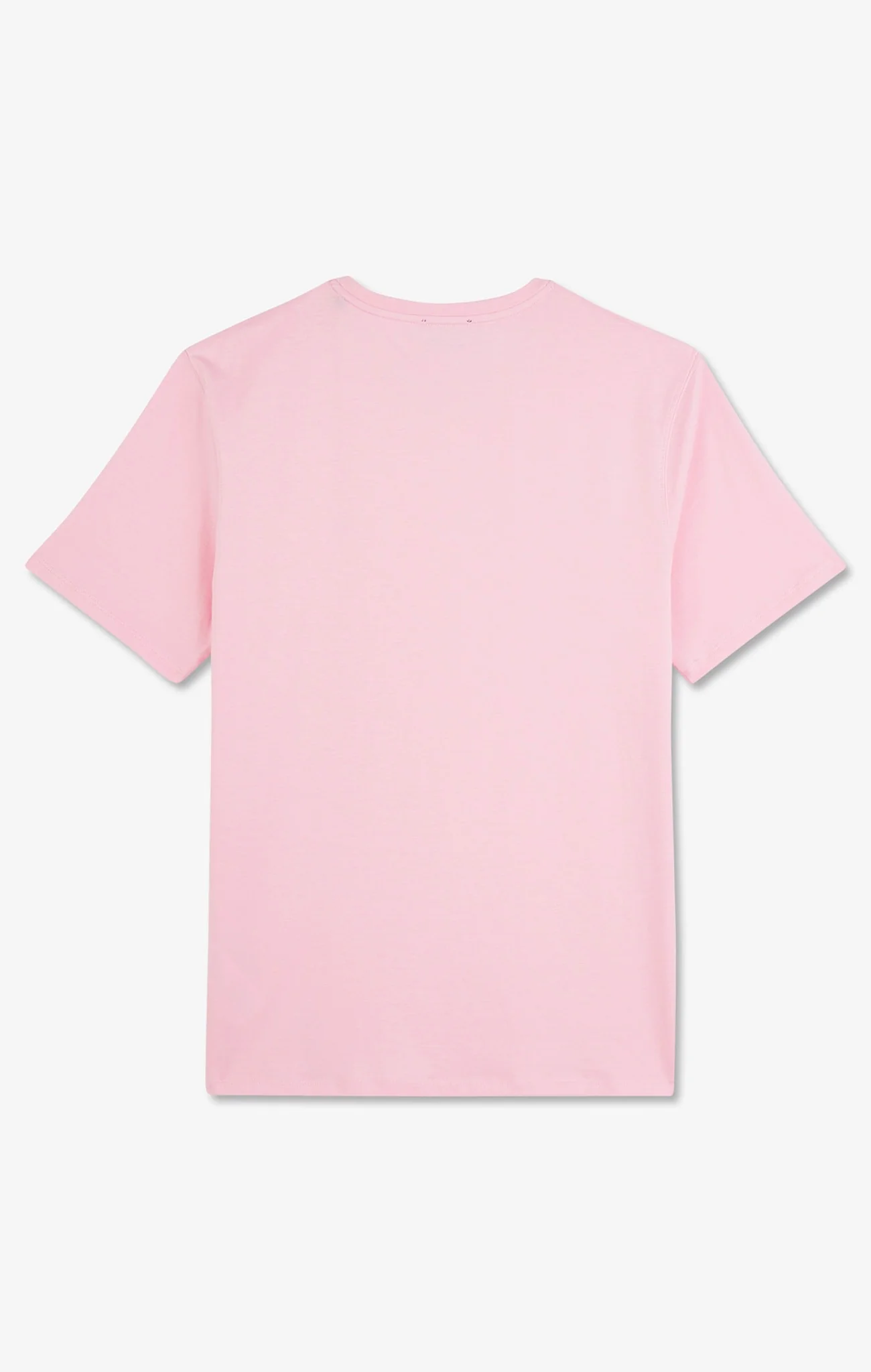 T-shirt rose col V à manches courtes - Image 4